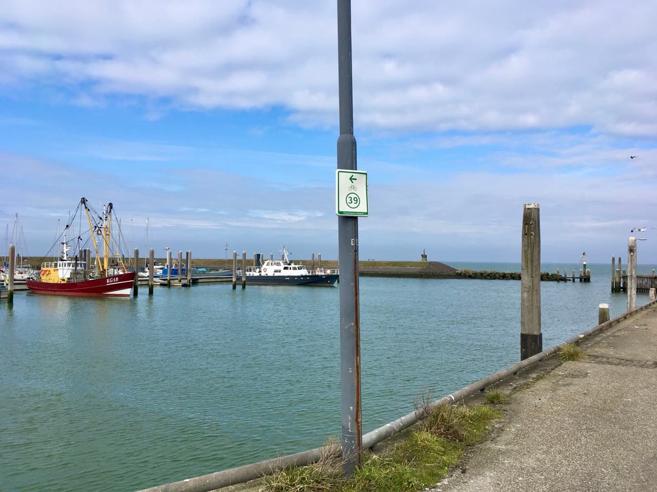 Fietsroute langs de kust van Noord-Beveland via Kamperland, Colijnsplaat, Kats en Kortgene