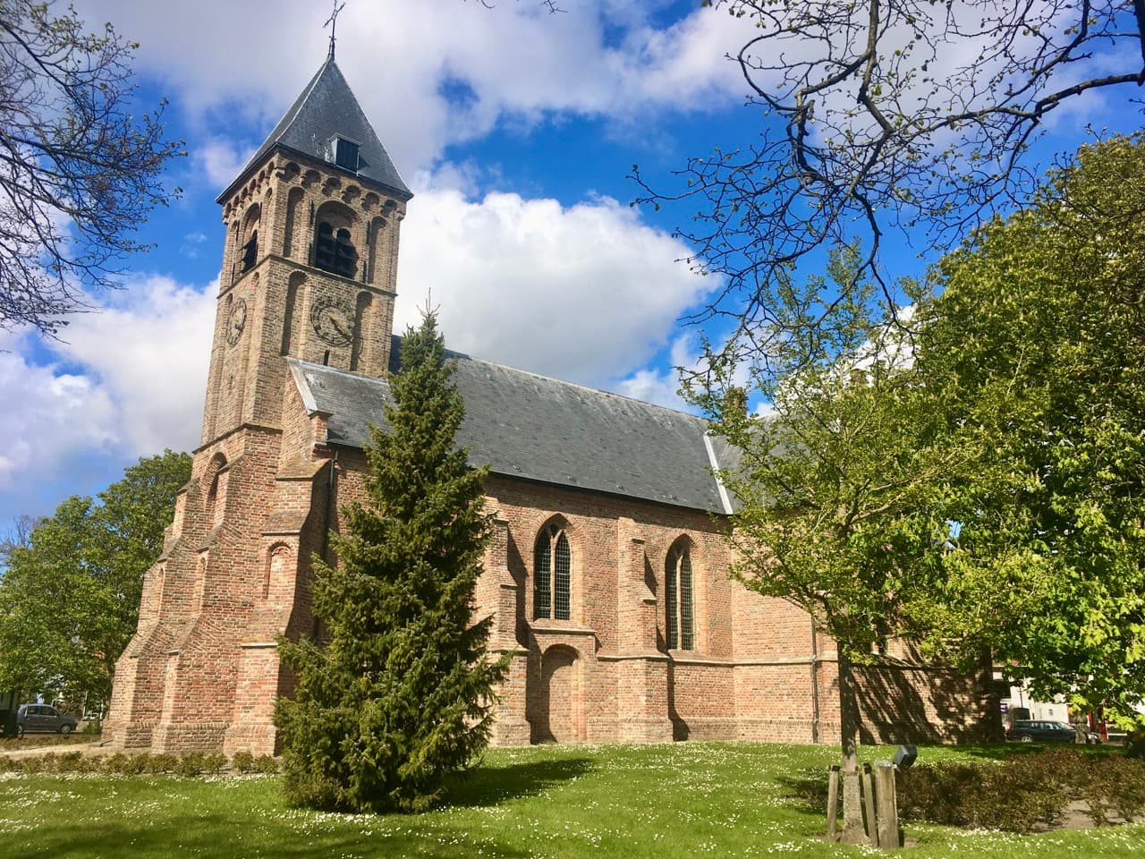 Fietsroute van Zierikzee naar Bruinisse via Noordgouwe en Dreischor langs het Grevelingenmeer