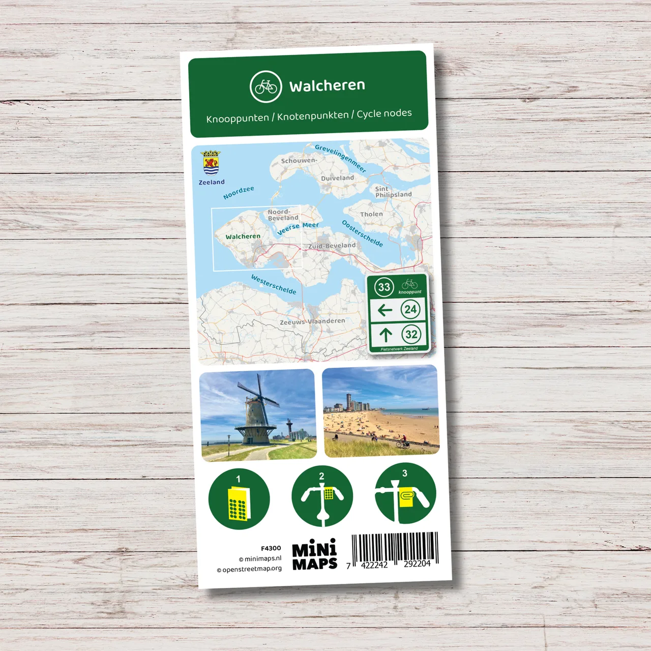 Cycling Map Walcheren