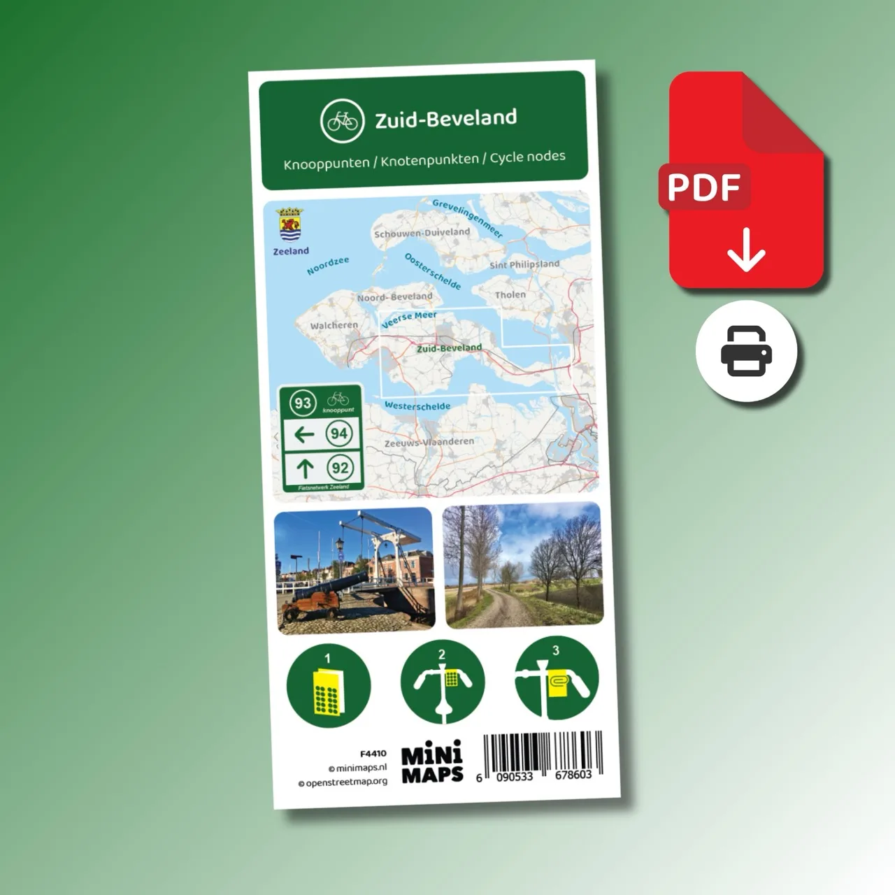 Fahrradkarte Zuid-Beveland (PDF)
