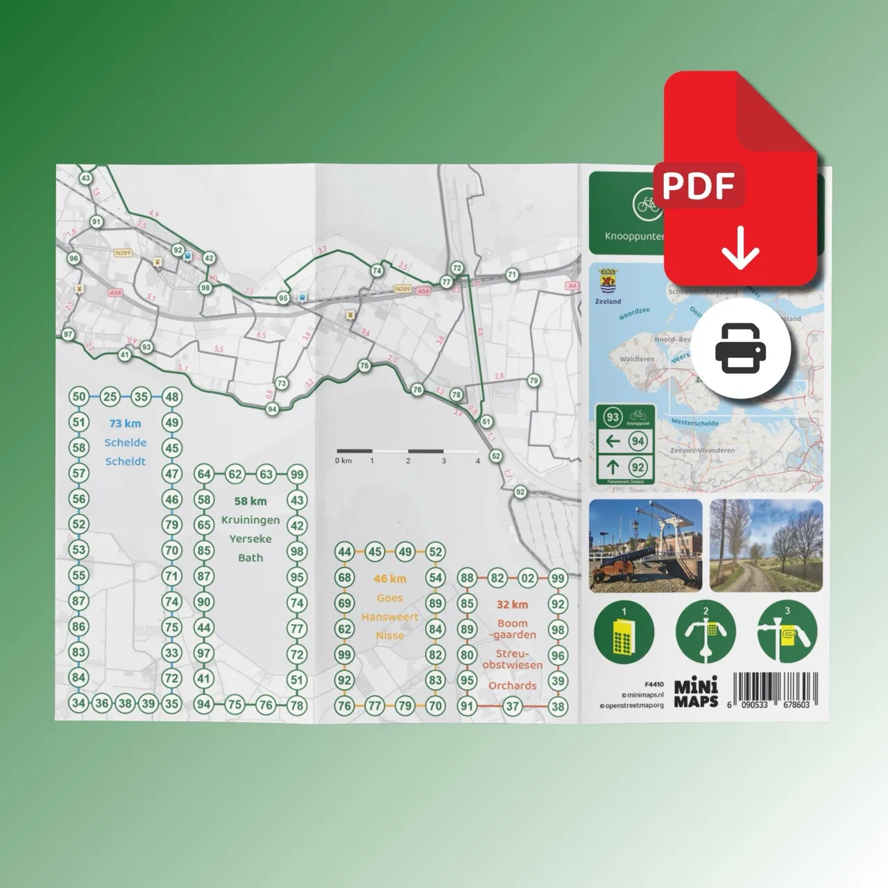Bike Map Zuid-Beveland (PDF)