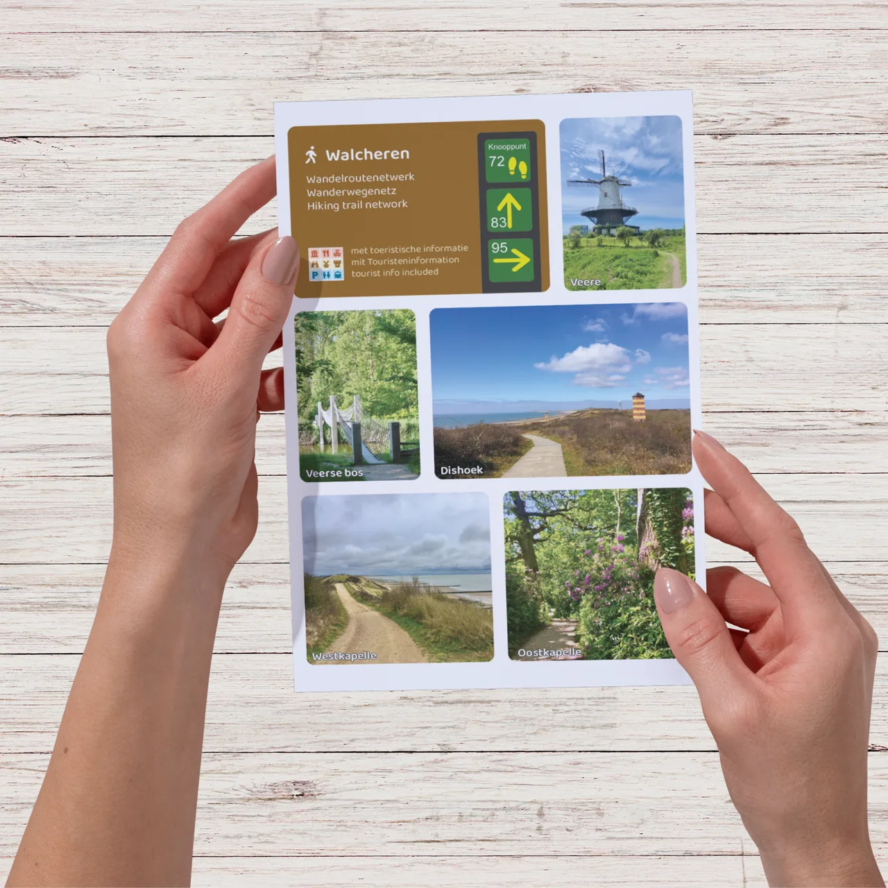 Walking Map Walcheren